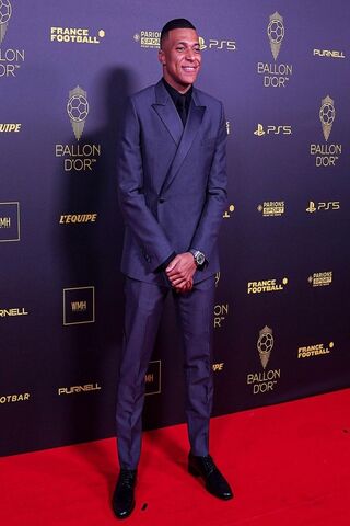 Kylian Mbappé at the Ba..