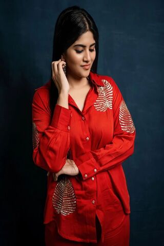 Radiant Elegance in Red..