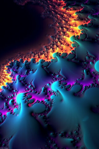 Mesmerizing Fractal Waves 🌊✨