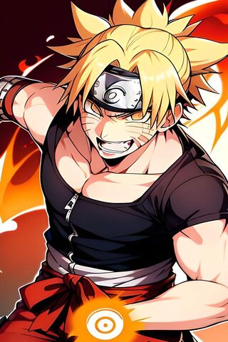 Naruto's Fiery Spirit! 🔥