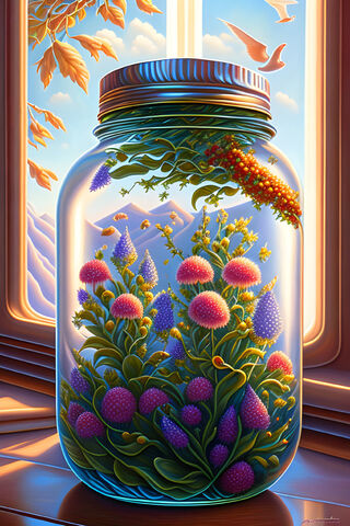 Enchanted Garden in a J..