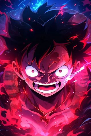 Luffy's Fiery Transform..