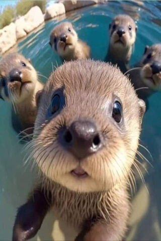 Adorable Otter Squad 🦦💦