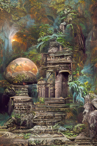 Enchanted Jungle Ruins 🌿🏛️