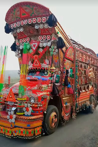 Vibrant Pakistani Truck..