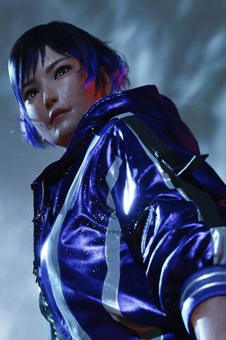 Futuristic Heroine in Action 🌌✨