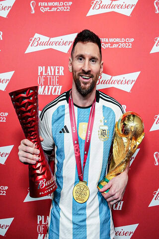 Messi's Glory Moment 🏆✨