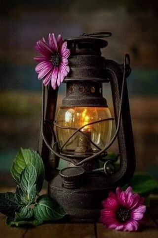 Whispers of the Past: The Rusty Lantern's Glow