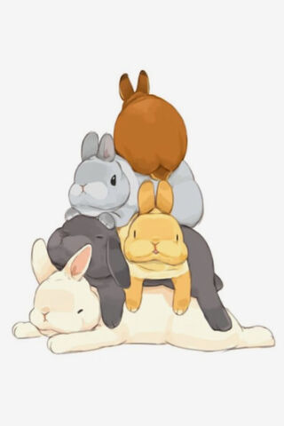 Bunny Tower of Cuteness..