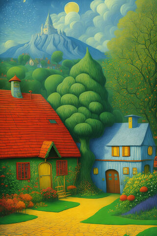 Enchanted Village 🌳🏡