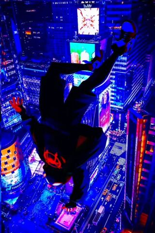 Gravity-Defying Adventure in Times Square 🌆✨