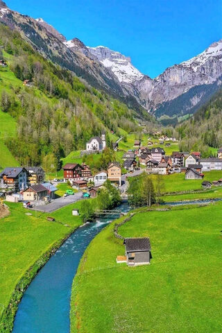 Serene Swiss Village 🌄🏡