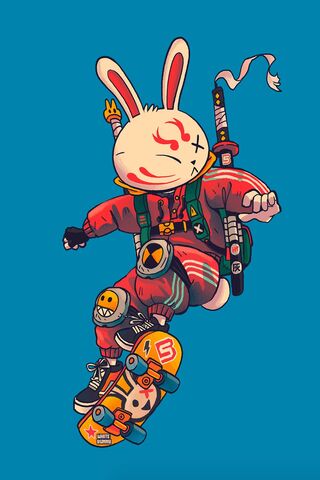 Radical Rabbit on a Ska..
