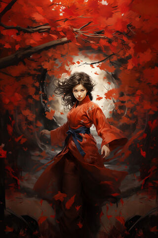 Smoke Girl Anime