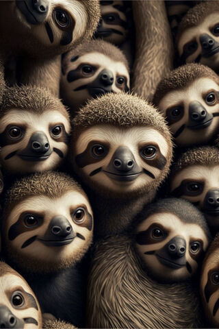 Sloth Squad: The Cutest Crew! 🦥❤️