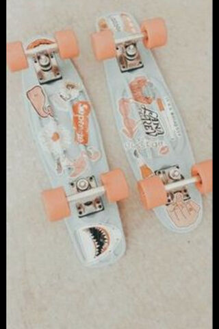 Fun and Funky Skateboard