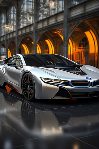 Speeding BMW I8 Beauty