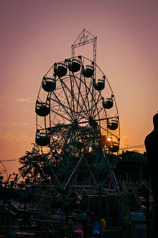 Sunset at the Fair 🎡🌅