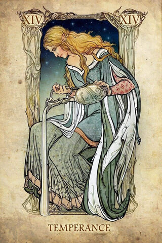 The Art of Balance: Temperance 🌌⚖️