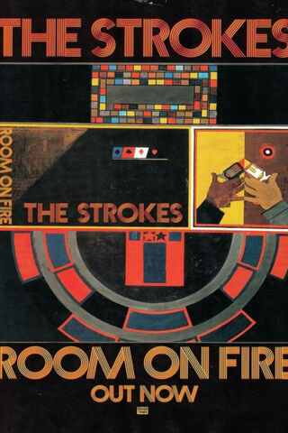 🎶 The Strokes - Room on Fire Album Art