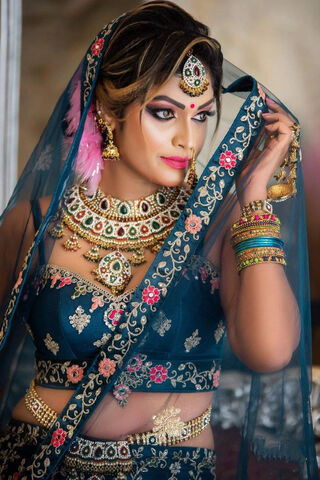 Radiant Elegance in Traditional Attire ✨