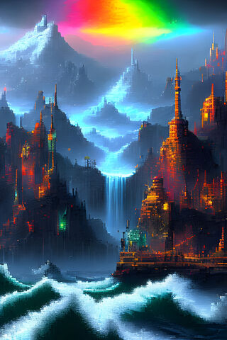 Enchanted Pixelated Rea..