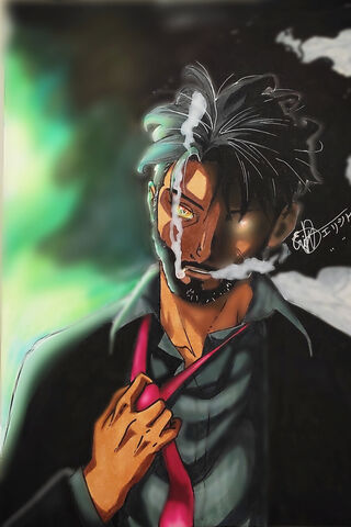 Mysterious Smoker 🌫️✨