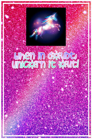 Sparkly Unicorn Inspira..