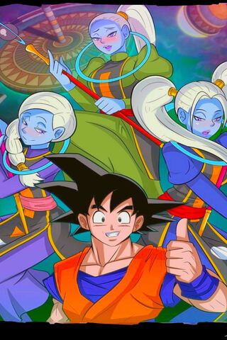 Goku and the Mysterious Warriors! 🌌✨