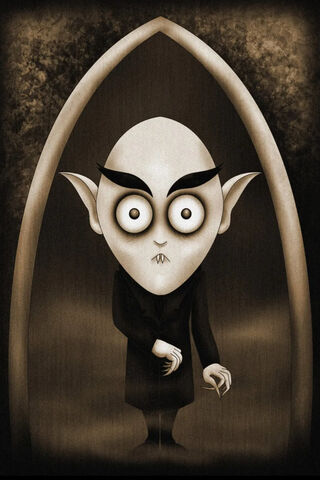 Spooky Cartoon Vampire ..