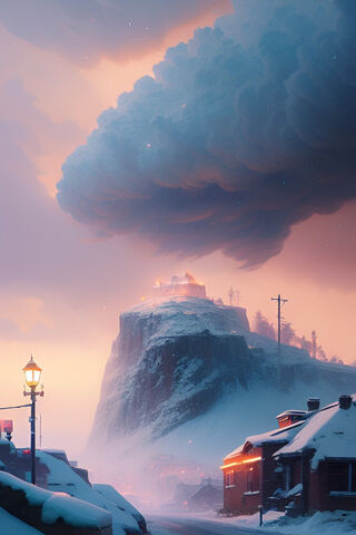 Whispers of Winter: The Tale of Storm Ricardo ❄️🌨️