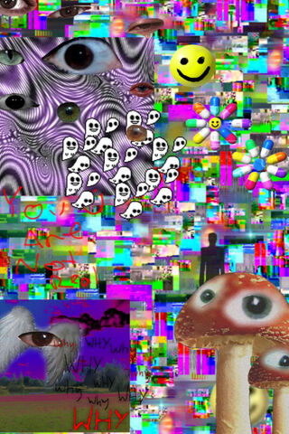 Surreal Digital Chaos 🌈👻