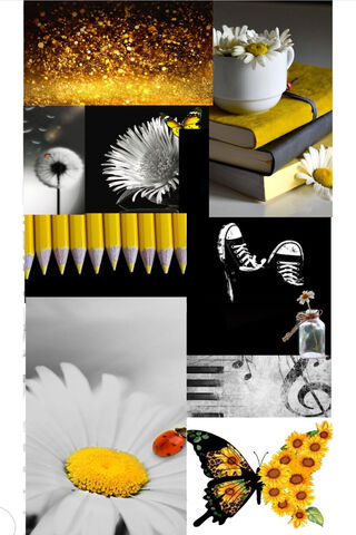 Whimsical Nature Collage 🌼✨