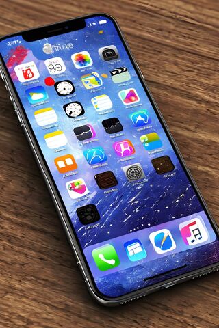 Sleek Smartphone on a W..