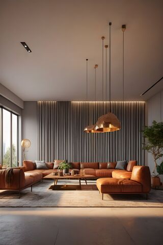 Cozy Modern Living Room..