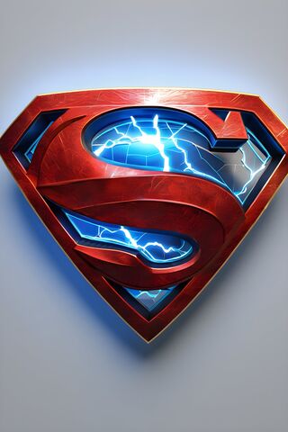 The Iconic Superman Emblem ⚡️🦸‍♂️