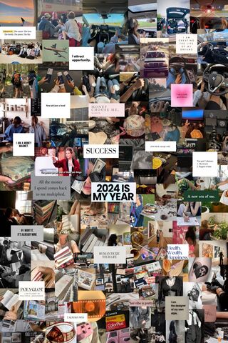 Vision Board for 2024 ✨