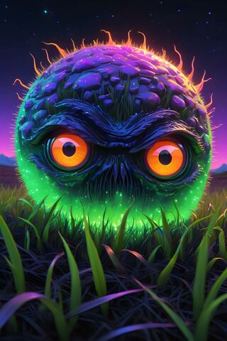 Glowing Guardian of the Night 🌌✨