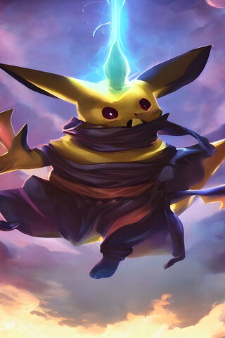 Mystical Pikachu in Act..