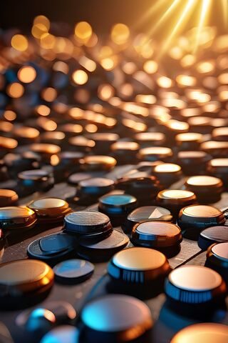 Shimmering Sea of Caps 🌟