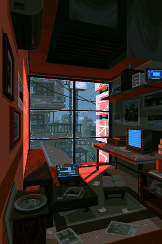 Cozy Cyberpunk Retreat ..