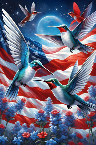4th Of July, Hummingbirds