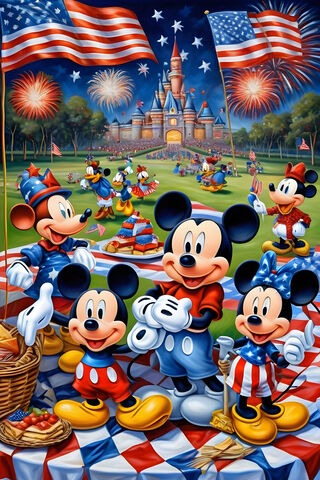 4th Of July Celebration W/Mickey & Friends