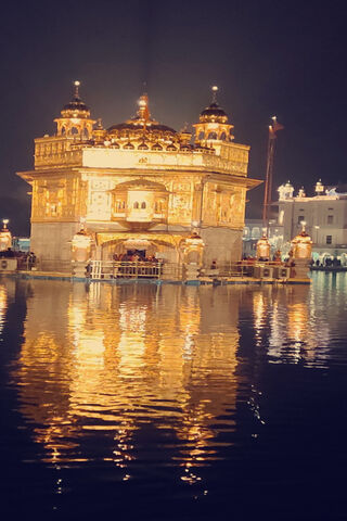 Golden Temple at Night