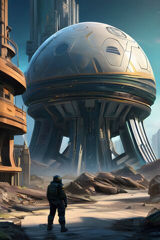 Futuristic Encounter 🌌