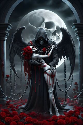 red art cg artwork