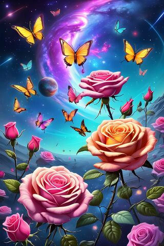 A Group Of Butterflies ..