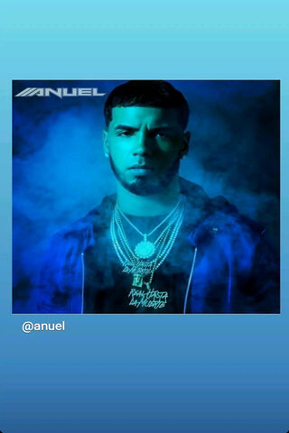 Anuel's Bold Vibe 🎤✨