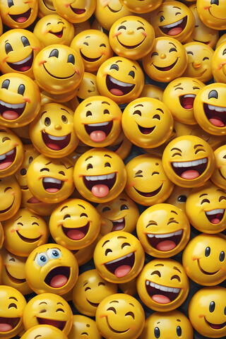 A Group Of Cupcakes With Faces