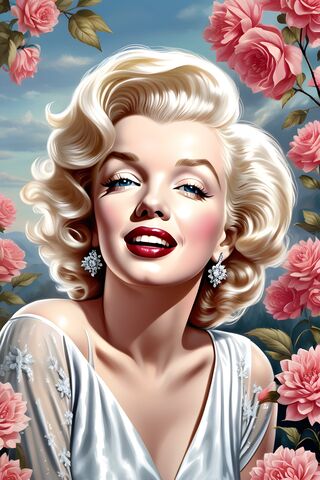 A Woman With A Flower Crown